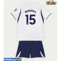 Tottenham Hotspur Lucas Bergvall #15 Heimtrikotsatz Kinder 2026-27 Kurzarm (+ Kurze Hosen)